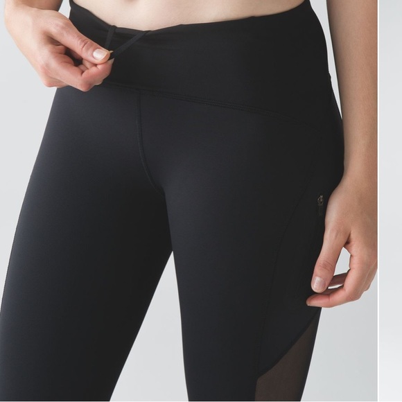 Bundle 2 Lululemon sun runner crop leggings - Picture 3 of 16